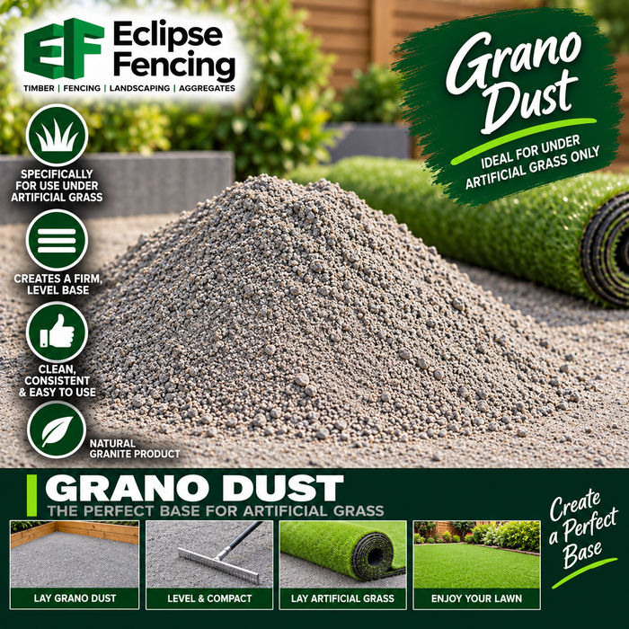 Grano Dust – Versatile & Durable Aggregate for Construction & Landscaping-Eclipse Fencing