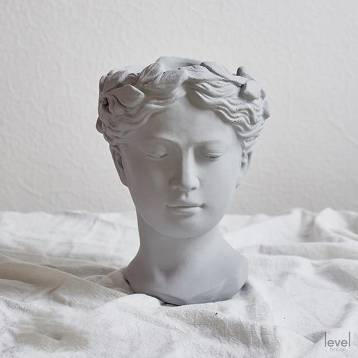 Greek Goddess Flower Vase - Level Decor