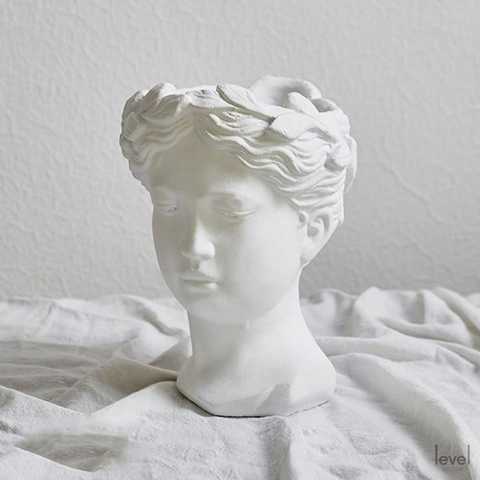 Greek Goddess Flower Vase - Level Decor