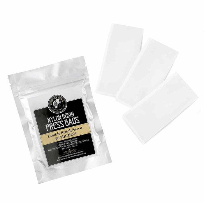 Gutenberg’s Dank Pressing Co. 2" x 4" Rosin Press Bags
