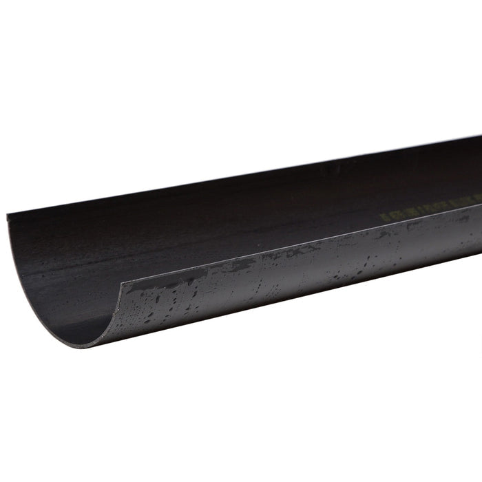 Half Round Gutter 112mm x 68mm x 4.0m Plastic – Durable & Easy to Install-Eclipse Fencing