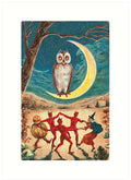 Hallowe'en Card : Owl Watch