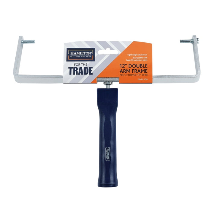Hamilton For The Trade Double Arm Roller Frame 12" – Durable Aluminium Roller Frame for Smooth, Even Paint Application-Eclipse Fencing