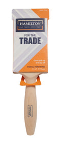 Hamilton For The Trade Fine Tip Flat Brush 3" – Professional Quality Paint Brush for Interior & Exterior Use-Eclipse Fencing