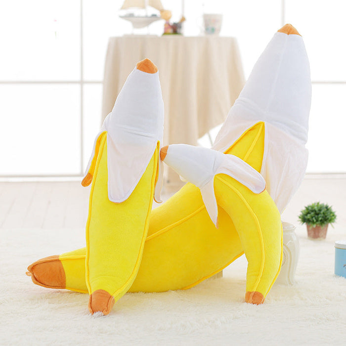 Happy Banana Throw Pillow VCI Imports