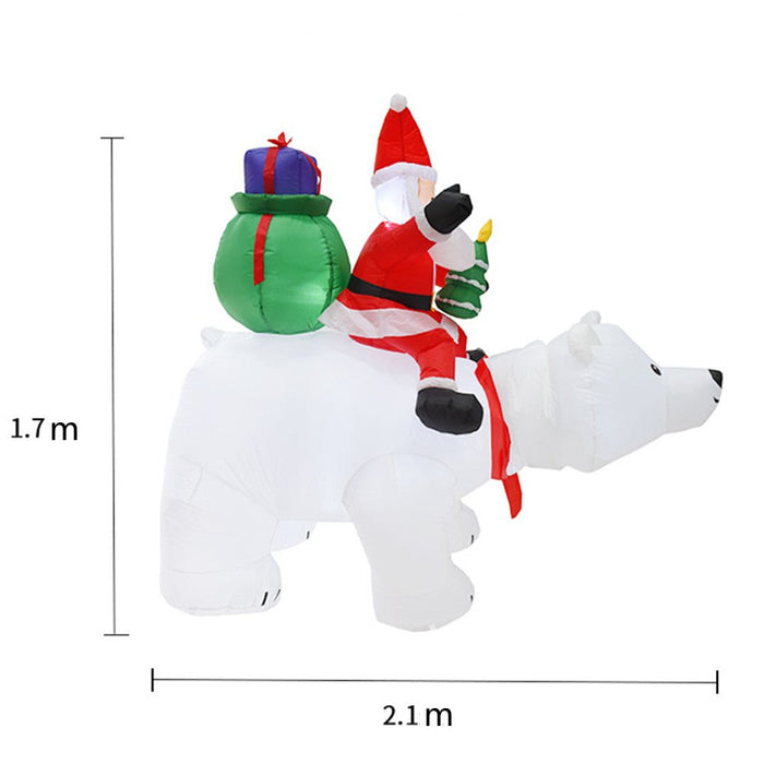 Happy Santa Inflatable Collection - Divine Heart L.A.
