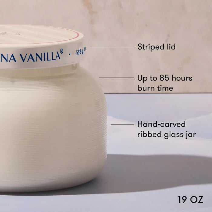 Havana Vanilla  Artisan Cafe Capri Collection Candle 8 oz