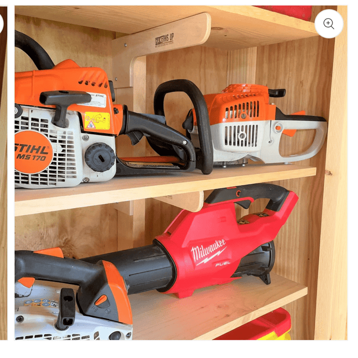 Heavy - Duty Shed Shelf Bracket Kit - HangThis Up