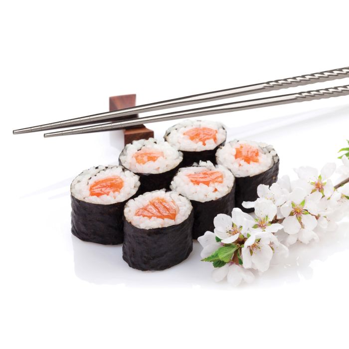 Helen's Asian Kitchen Stainless Steel Chopsticks, 5 Pairs