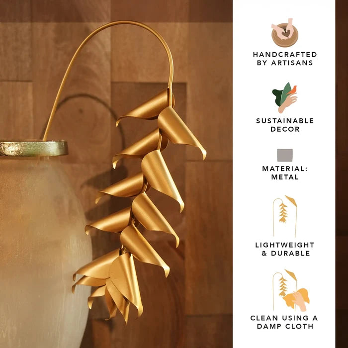 Heliconia flower - set of 2