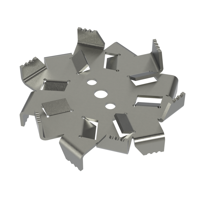 High Flow Dispersion Blade with Bolt Pattern - Mixer Direct