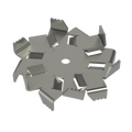 High Flow Dispersion Blade