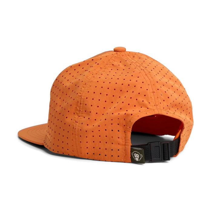 Hill Country Beach Sliders Tech Strapback Hat- Grapefruit