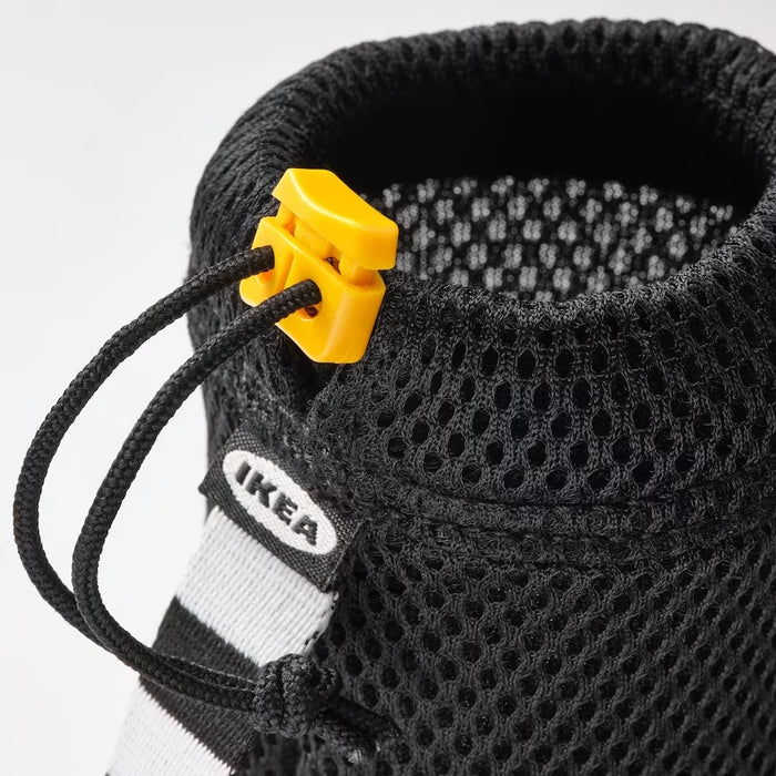 HOPTRASSLA Bottle carrier, black, 6x15cm
