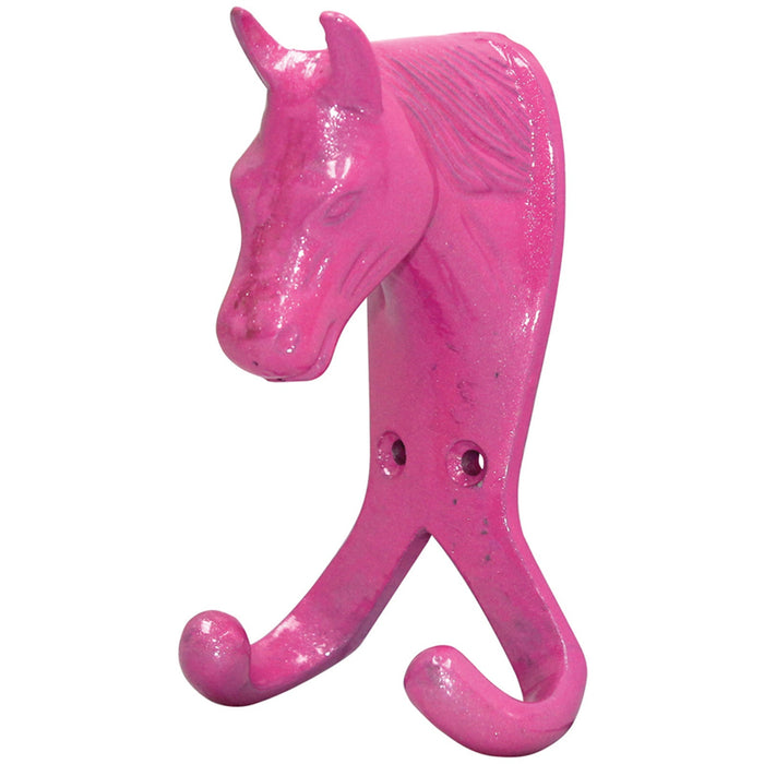 Horse Head Double Stable / Wall Hook | Decorative & Practical Equestrian Storage-Eclipse Fencing