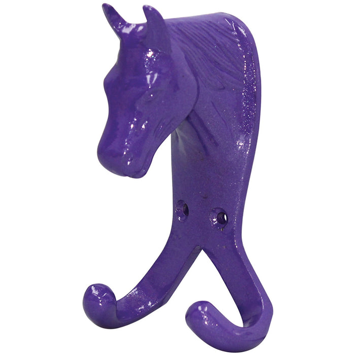 Horse Head Double Stable / Wall Hook | Decorative & Practical Equestrian Storage-Eclipse Fencing