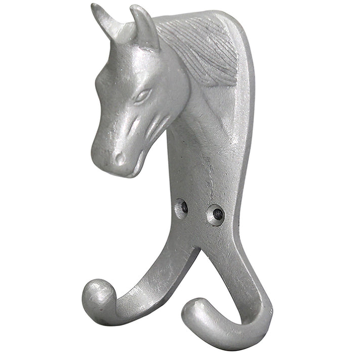 Horse Head Double Stable / Wall Hook | Decorative & Practical Equestrian Storage-Eclipse Fencing