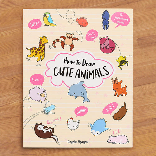 "How to Draw Cute Animals" Children's Book by Angela Nguyen