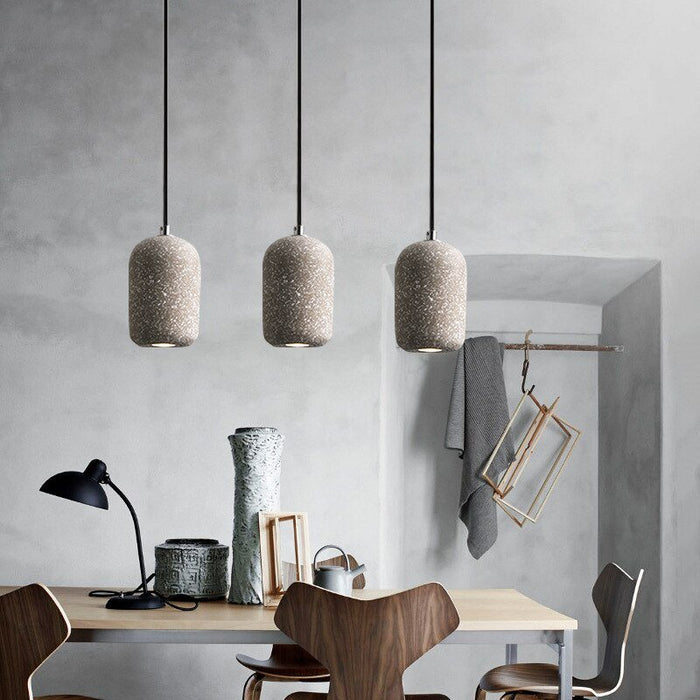 Hugo Pendant Light - Brown / 3.9" x 6.3" / 10cm x 16cm - Level Decor