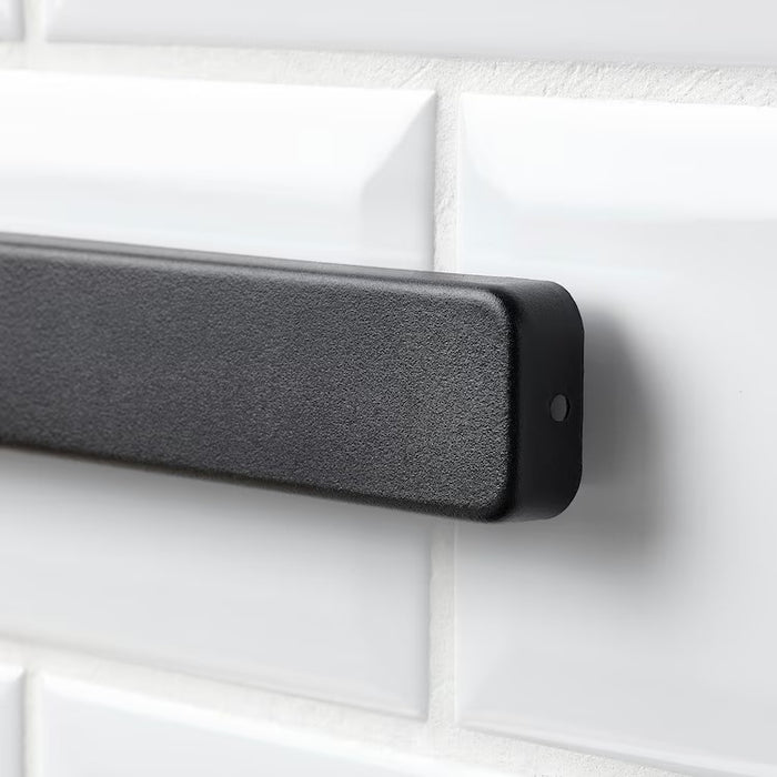 HULTARP Magnetic knife rack, Black, 38cm