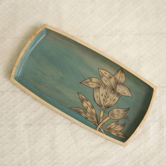 Iris serving platter - small
