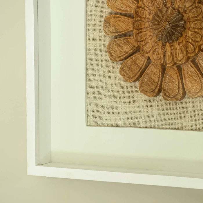Izmil Carved Wooden Wall Panel 4