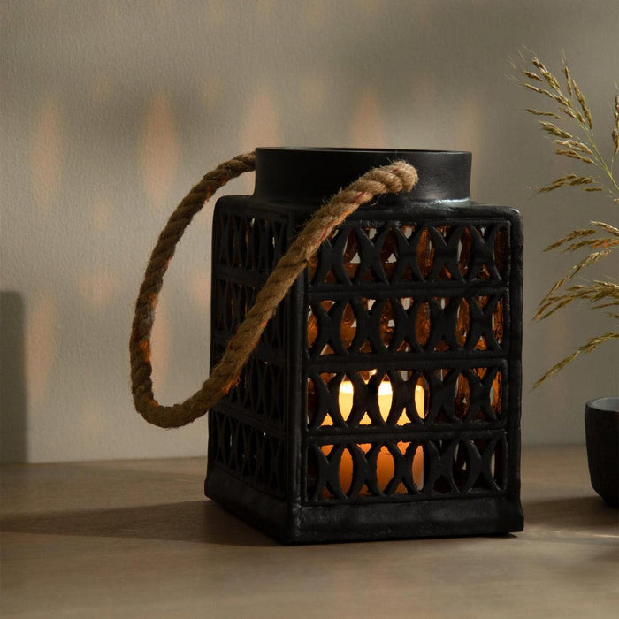 Jharoka Lantern- Black