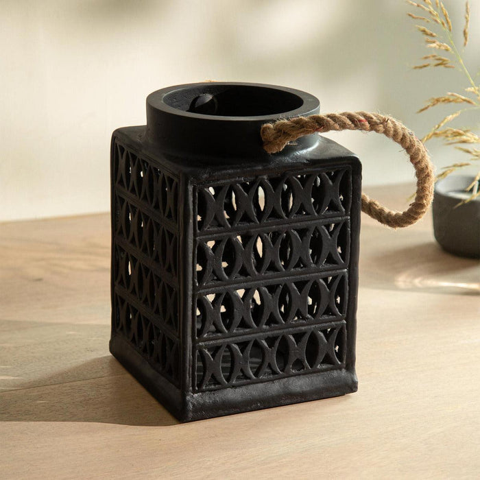 Jharoka Lantern- Black