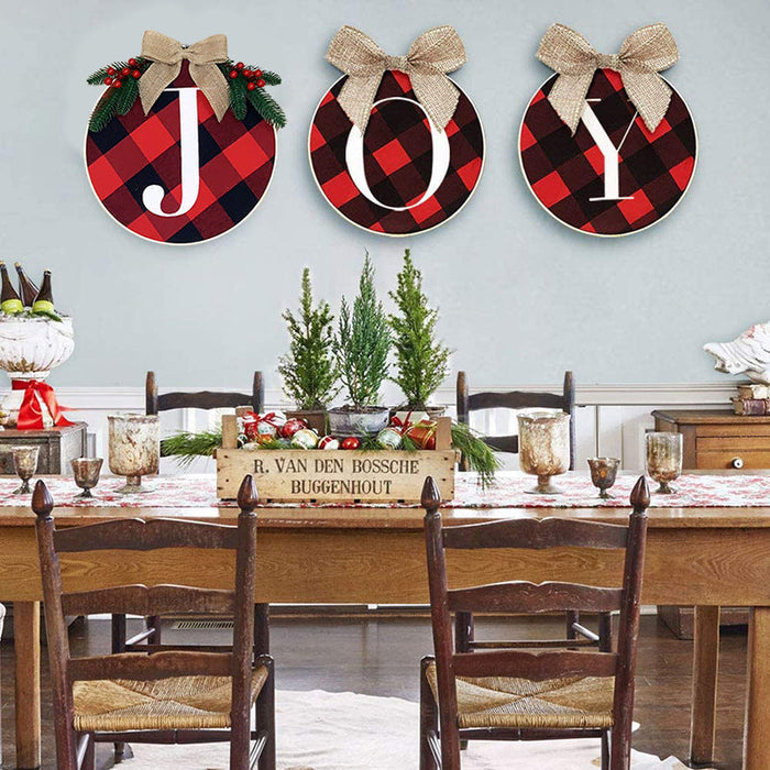 "Joy" Seasonal Decor At Home Designs