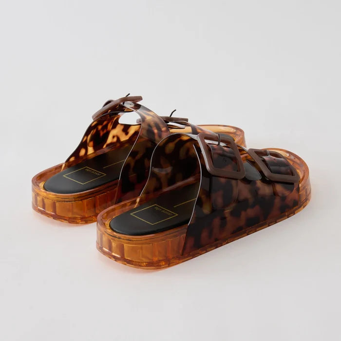 Julio Sandals Tortoise Vinyl by Dolce Vita