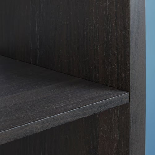 KALLAX TV bench, Black-brown, 147x60 cm