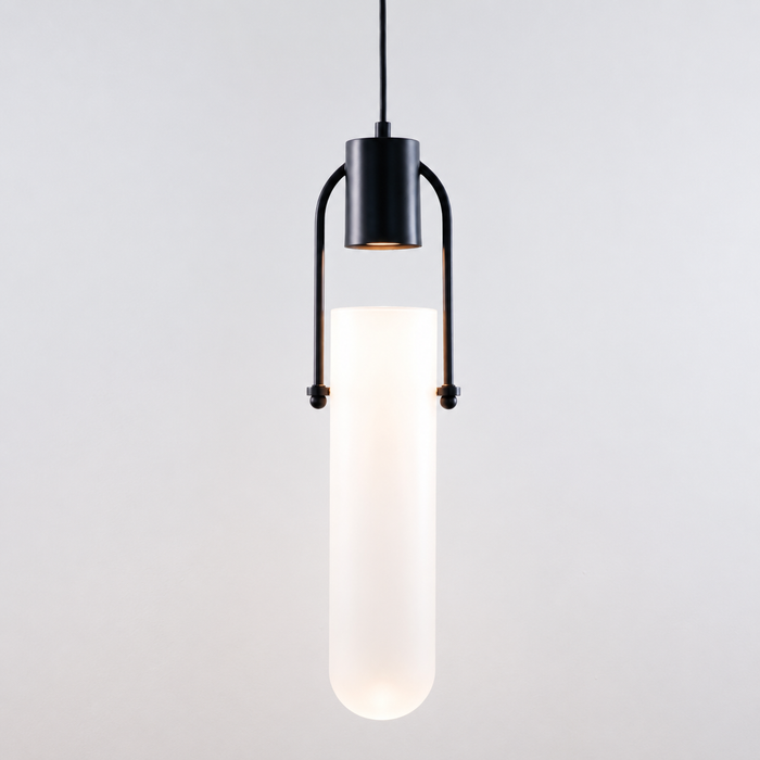 Knox Matte Black Modern Pendant