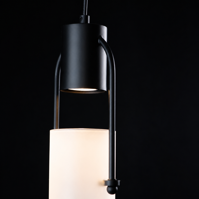 Knox Matte Black Modern Pendant