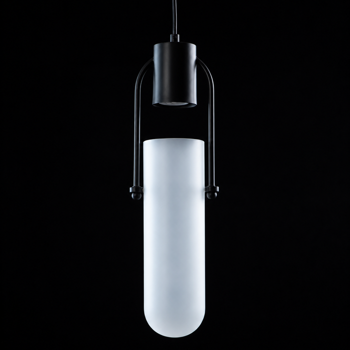 Knox Matte Black Modern Pendant