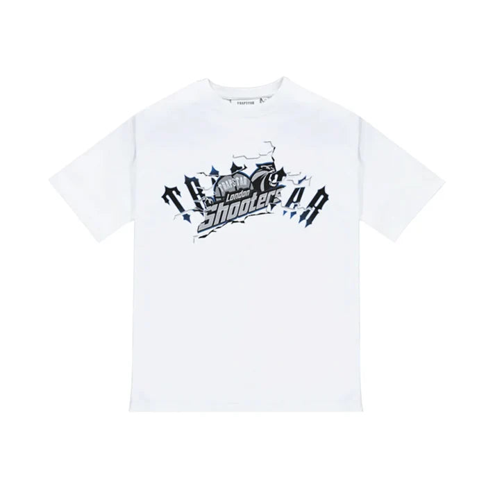 Koszulka Trapstar Shooters Breakthrough Tee White TRAPSTAR Koszulki