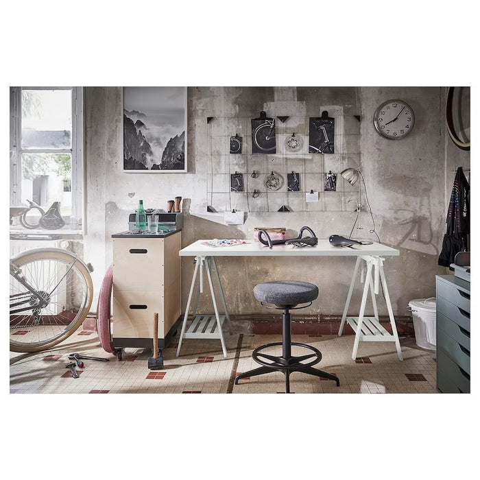 LAGKAPTEN Table top, White, 160x80cm