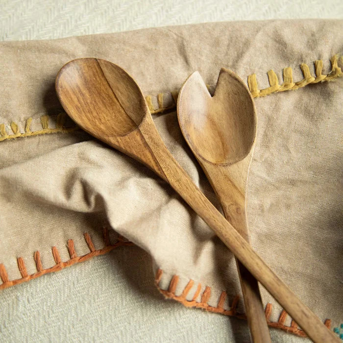 Laimai Oval Salad Server Set of 2
