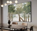 Green Tree Canvas Art Green Tree Texture Painting Tree Modern Canvas Wall Art Decor For Sale