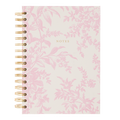 Laura Ashley English Garden Spiral Journal Pink 6x8