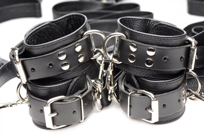 Leather Bed Restraint Kit 4