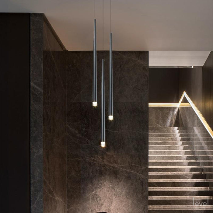 LED Long Downlight Chandelier - Level Decor