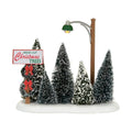 Lit Christmas Tree Lot, Dept. 56