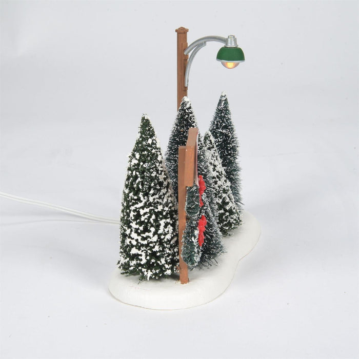 Lit Christmas Tree Lot, Dept. 56