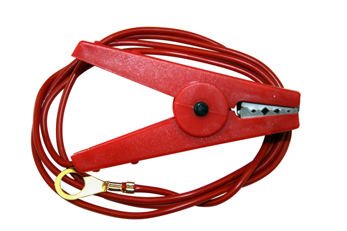 Live Lead on Croc Clip for Electric Fencing-Eclipse Fencing
