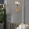 Lumière Wall Sconce Lamp - Transparent / Stand - 5.9" x 23.6" / 15cm x 60cm - Level Decor