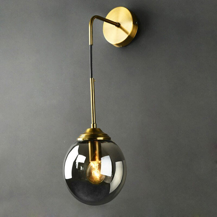 Lumière Wall Sconce Lamp - Gray / Drop - 5.9" x 23.6" / 15cm x 60cm - Level Decor