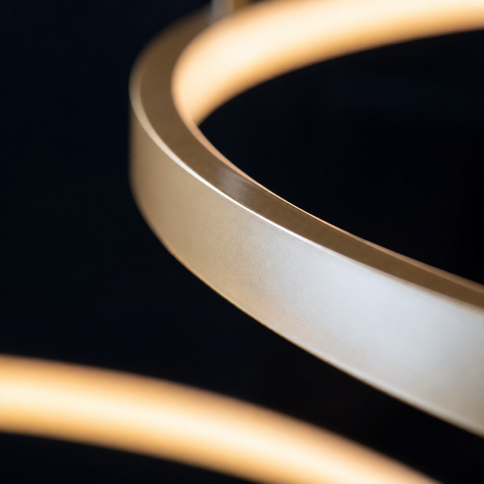 Luna Two Rings Pendant