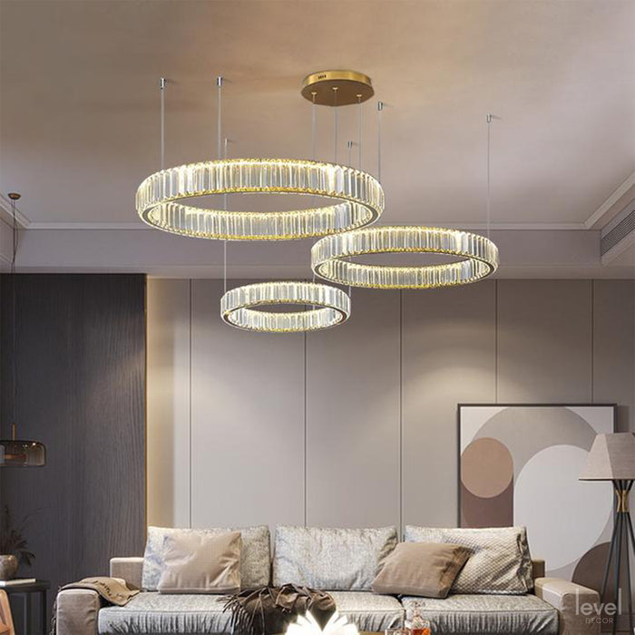 Luxury Crystal Led Chandelier - Level Decor