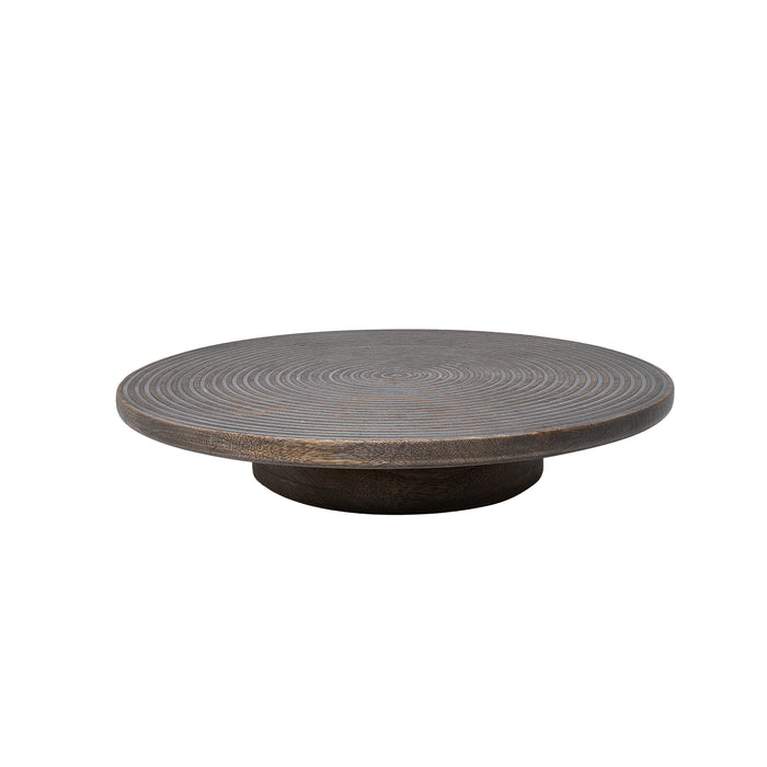 Mango  Lazy Susan Ribbed Natural