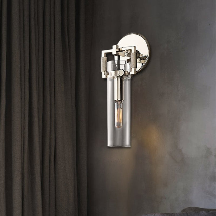 Marco Wall Lamp - Chrome / 4.7" x 12.6" / 12cm x 32cm - Level Decor